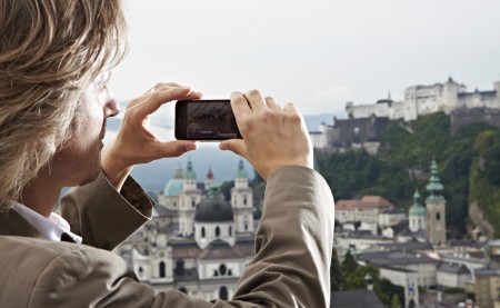 Im Kulturtourismus werden innovative Technologien zur Kulturvermittlung immer wichtiger. © Salzburg Research/C-Stummer Photography