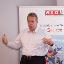 Alexander Körner (IBM München) erklärt die Watson IoT Plattform