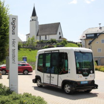 Digibus Austria: Selbstfahrender Minibus in Koppl