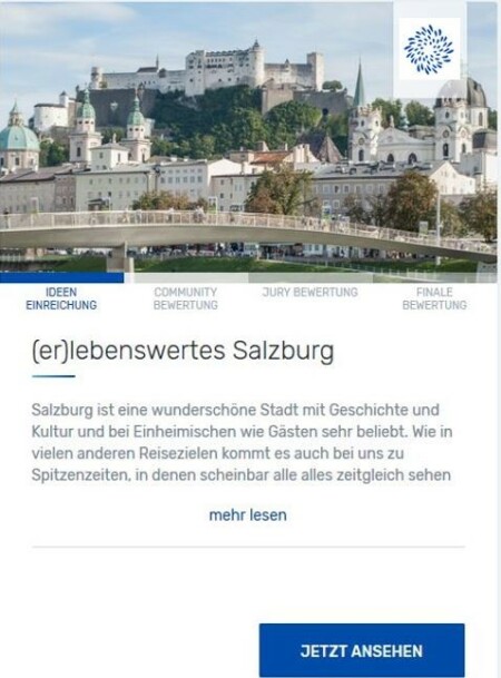 Screenshot von Website