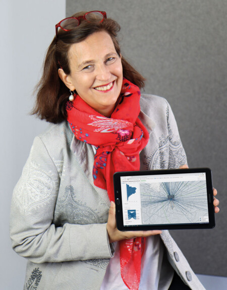 Veronika Hornung Prähauser mit einer Mobilfunkdaten-Mobilitätsanalyse für Wagrain-Kleinarl