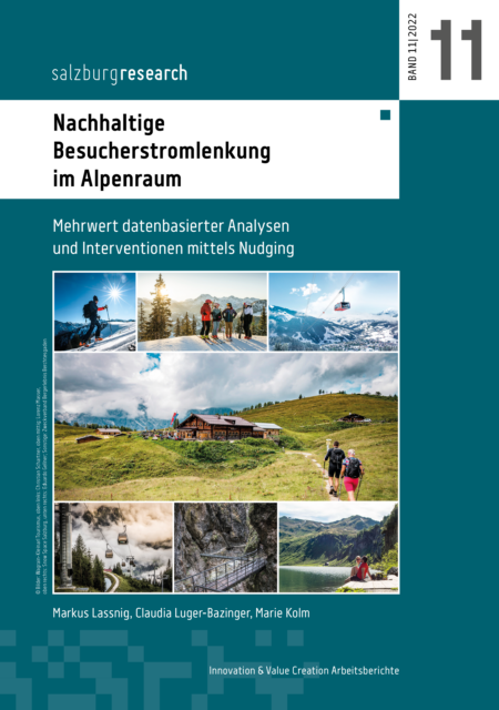Band 11 Cover "Nachhaltige Besucherstromlenkung im Alpenraum"