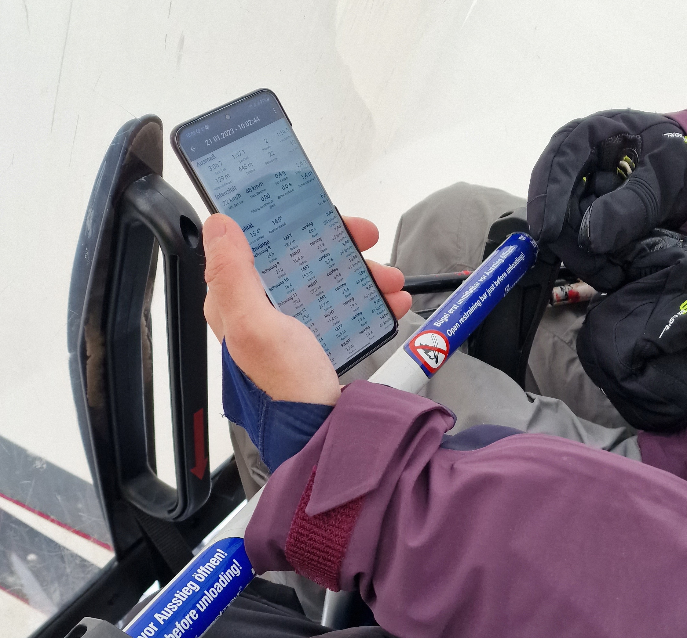 Mit dem Connected Boot auf der Piste: Erster Check der Ergebnisse am Smartphone