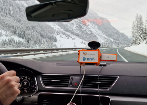 MINER mobile drive test data collection in Austria