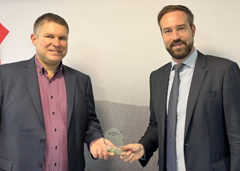 C-ITS Award: Karl Rehrl und LH-Stv. Stefan Schnöll