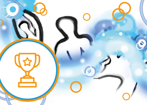 Auszeichnung von drei Gewinner:innen des IdeaSpace-Ideenbewerbs von Salzburg Research im Auftrag von ICT4D.at für innovative Konzepte zur digitalen Chancengleichheit.