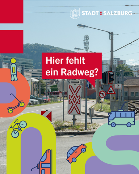 Neuer Ideenbewerb der Stadt Salzburg auf der Ideenplattform IdeaSpace von Salzburg Research zum Thema Mobilität in Salzburg.
