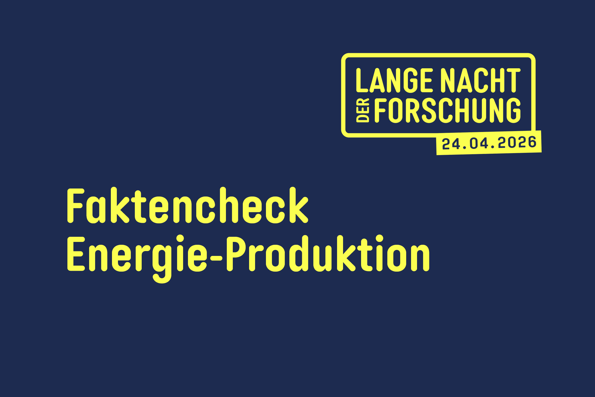 Faktencheck Energieproduktion