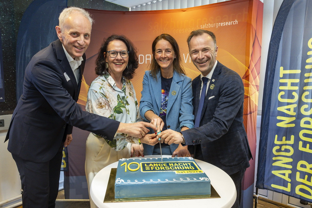 Eröffnung der Langen Nacht der Forschung bei Salzburg Research