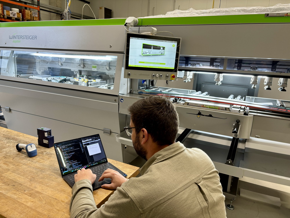 Ski-Schleifmaschine von Wintersteiger