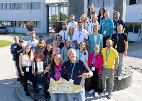 Spendenübergabe der Charity Challenge 2026