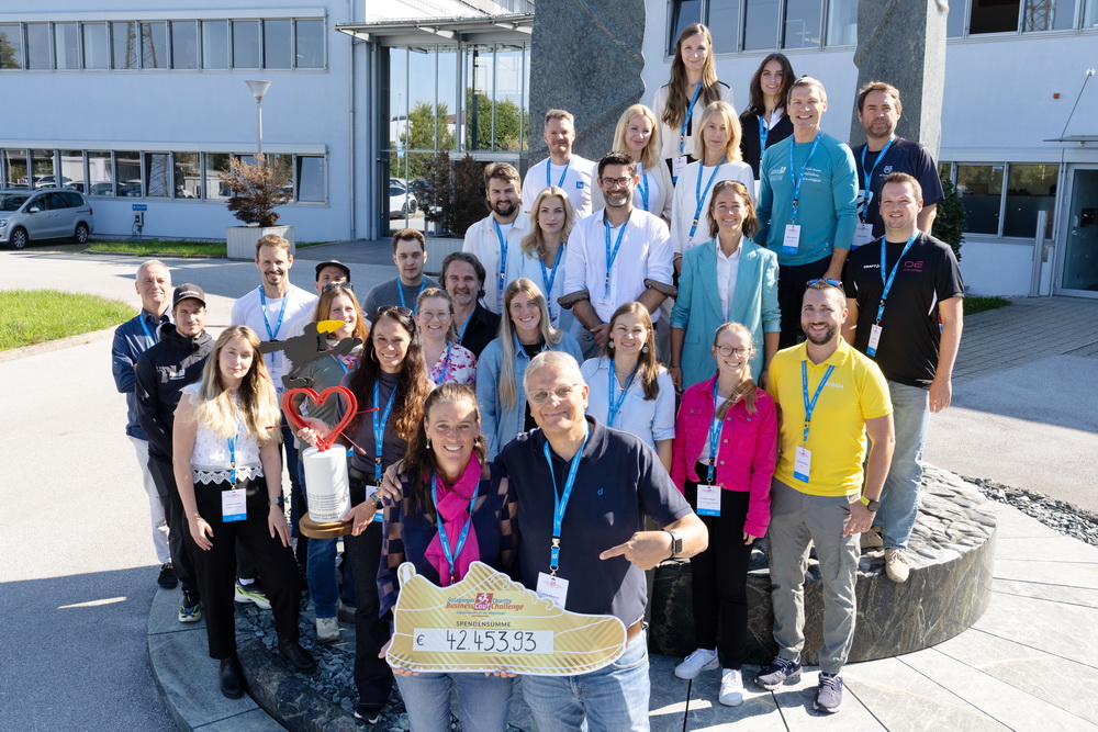 Spendenübergabe der Charity Challenge 2026